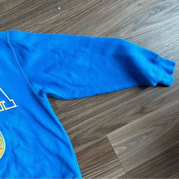 VTG Jansport UCLA University Of California Crewneck Pullover Sweatshirt Medium - Picture 10 of 16